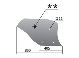 Отвал РЗЗ.П.401-А