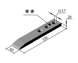 Долото КГЮ.11.300А