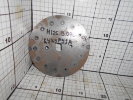 Диск Н 126.13.070-01 высев.аппарата (под кукурузу) СУПН-8 (14 отв. d=5) толщ.3мм