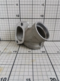 Патрубок подводящий правого блока 842.1303168-21 (водяной насос)