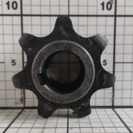 Звездочка КЗК-10-0218611 (z=7, t=38, d=35 c проточкой шн.кол.)