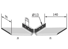 Крыло левое РЗЗ.24.06.120-01