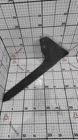 Лапа-бритва плоскорежущая односторонняя правая РЗЗ.00.220 (165мм) фото 1