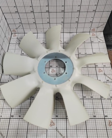 Крыльчатка вентилятора МАЗ с дв.ЯМЗ-7511,658 (Ф660мм, 9 лопастей, аналог 020004044) Hottecke HTKL020 фото 1