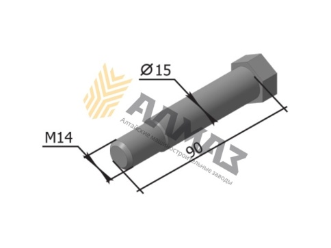 Болт срезн. РЗЗ.11.04.104 фото 1