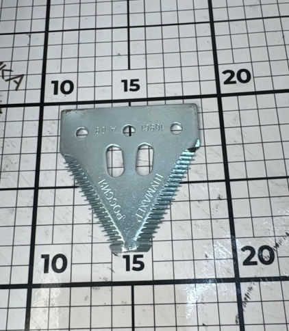 Сегмент с верхней грубой насечкой  51665.02 фото 1