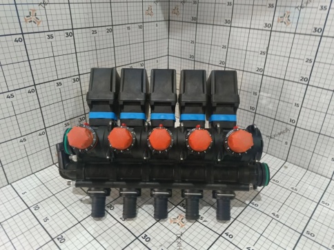 Клапан 87301551 5-и секционный электрический D.25 ОС-3000/4000 ARAG фото 1