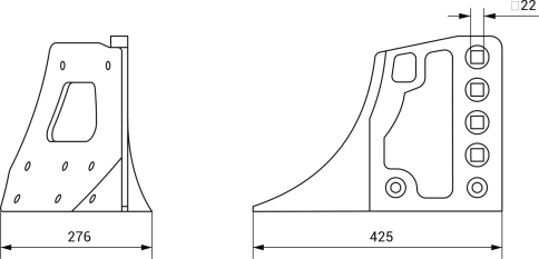 Башмак (литье) РЗЗ ПЛЕ.21.100 фото 3
