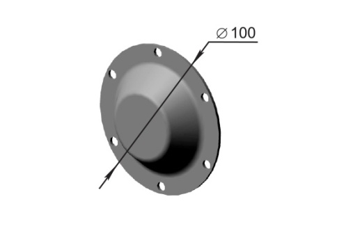 Крышка 4х4.01.013 фото 1