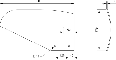 Крыло отвала РЗЗ.ПЛЕ.21.411 фото 2