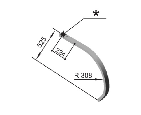 Стойка РЗЗ.043.13.401-02/01 АКП "Лидер", ППМ "Обь" фото 1