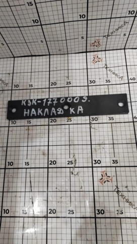 Накладка КЗК 1770009 успокоителя наклонной камеры КЗС-7,КЗС-812,КЗС-10К,КЗС-1218 фото 1