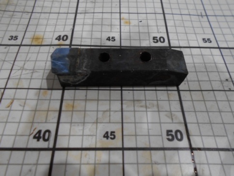 Долото стойки СКП "No-till" технологии (прямое короткое ст65Г с твердосплавной пластиной) фото 1