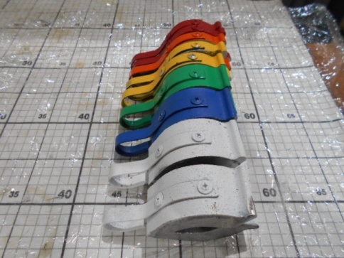 Комплект ограничителей хода поршня 1025810-15 (9шт,38мм-2шт, 36,32,20мм-2шт,16,12мм-2шт) фото 1