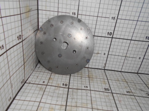 Диск Н 126.13.070 высев.аппарата (под подсолнечник) СУПН-8 (14 отв. d=3) толщ.3мм фото 1