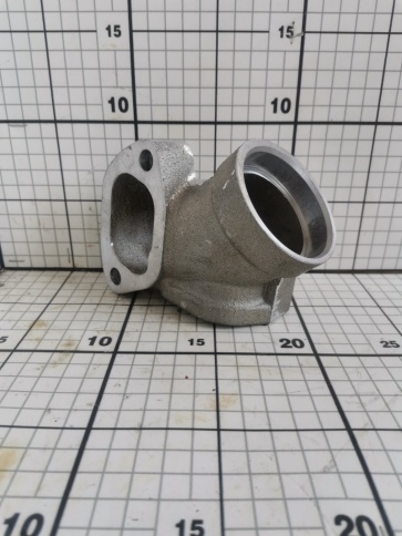 Патрубок подводящий правого блока 842.1303168-21 (водяной насос) фото 1