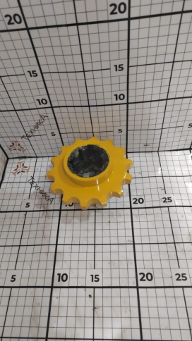 Полумуфта зубчатая КИС 0104635 ( z=14.t=25.4) фото 1