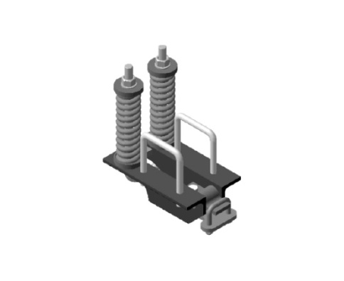 Кронштейн крепления стойки КПЭ-3,8 КТА.27.100 фото 1