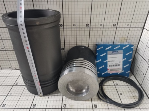 К-т гильза поршень с порш. к-ми 190 236-1004005 (общ. ГБЦ, с/об) НД-3 фото 1