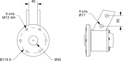 Корпус подшипника БДМ РЗЗ 18.14.100 фото 2